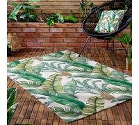 Wylder Tropics Maui Outdoor/Indoor Tropical Rug, Multicolour, 120 x 170cm