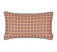 furn. Wylder Tropics Onika Rectangular Geometric Piped Polyester Filled Cushion