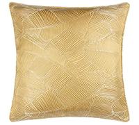 furn. Wylder Tropics Seymour Polyester Filled Cushion, Gold, Square
