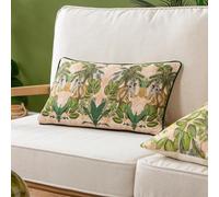 furn. Wylder Valera Korba Monkey Tropical Feather Rich Filled Cushion
