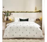 furn. Wylder Winter Forest Duvet Cover Set (White - Super King)