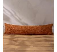 Cabu Boucle Shearling Draught Excluder Yard Orange One Size