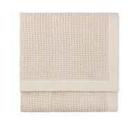 furn. Yard Canopy Waffle Weave Throw - Chunky Cotton Waffle with Oxford Border (Natural - 240x260cm)