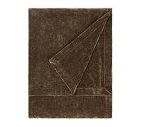 Yard Heavy Chenille Throw - Luxury Soft Velvet Decorative Blanket for Bed or Sofa (Brown - 150x200cm)
