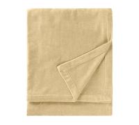 Yard Heavy Chenille Throw - Luxury Soft Velvet Decorative Blanket for Bed or Sofa (Natural - 130x180cm)