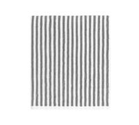 furn. Yard Hebden Striped Cotton Bath Towel - Grey - 70x130cm