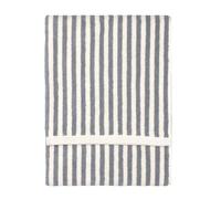 furn. Yard Hebden Striped Cotton Hand Towel - Grey - 50x100cm
