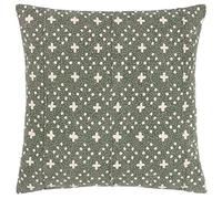 furn. Yard Helm Polyester Filled Cushion - Textured Washed Cotton (Lichen - 50x50cm)
