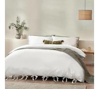 Riviera Yard Mallow Bow Tie Cotton Duvet Cover & Pillowcase Set