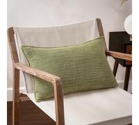 furn. Yard Ribble Acid Wash Cotton Feather Rich Filled Cushion