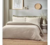 furn. Yard Waffle Duvet Set - King - Linen
