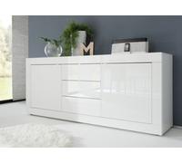 FurniComp LTD Furnicomp Selene 2 Door 3 Drawer White Gloss Sideboard