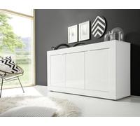 FurniComp LTD Furnicomp Selene 3 Door White Gloss Sideboard