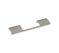 Furnipart Edege Urban LA Handle Strip 2 x 32 mm Width 200 mm Aluminium Stainless Steel Effect