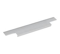 Furnipart Handle Strip Trim Length 245 mm Aluminium Stainless Steel Effect
