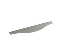 Furnipart Primo LA Handle Strip 2 x 90 mm - Furniture Handle for Screwing - Handle Width 296 mm Aluminium Stainless Steel Effect