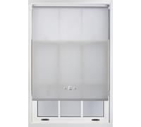 Furnished Daylight Roller Blinds with Triple Square Eyelets - Trimmable Window Shade in Grey | Size: 180 cm width x 165 cm drop Furnished Grey 180 cm width x 165 cm drop