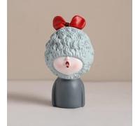 Furnishing Crafts Room Ornaments Desk Accessories Figurines Statue Sculpture Cute Loli Pouting Kawaii Ornaments for Home Living Room Sculpture (Type : B)