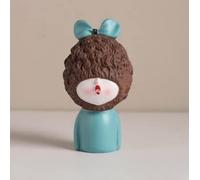Furnishing Crafts Room Ornaments Desk Accessories Figurines Statue Sculpture Cute Loli Pouting Kawaii Ornaments for Home Living Room Sculpture (Type : C)