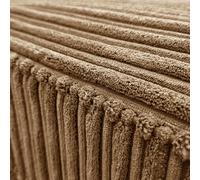 Furnishings For Less Bishop U-Shaped Jumbo Cord Sofa - Scatter Back - Coffee