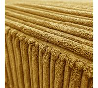 Furnishings For Less Bishop U-Shaped Jumbo Cord Sofa - Scatter Back - Mustard