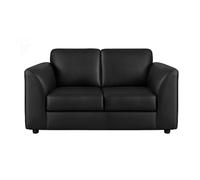 Furnishings For Less Dalmore Leather 2 Seater Sofa - Black