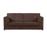 Furnishings For Less Luxor Full Jumbo Cord 3 Seater - Full Back - Chocolate