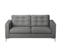 Furnishings For Less UK Smart Hackney Fabric 3 Seater Sofa Formal Saphire Blue or Pewter Grey in Charcoal Furnishings For Less UK Charcoal