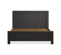 Furniture 48 Brahms Oak And Charcoal Painted Super King Size Bed