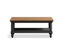 Furniture 48 Philippe Oak And Charcoal Grey Painted Petite Coffee Table