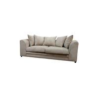 Furniture 786 Casper Fabric 3 Seater Sofa in Beige Furniture 786 Beige