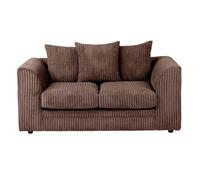 Furniture 786 Chicago Jumbo Cord 2 Seater Sofa in Chocolate Furniture 786 Chocolate