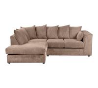 Furniture 786 Chicago Jumbo Cord 4 seater Left Hand Facing Corner Sofa in Camel Furniture 786 Camel