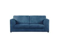 Furniture 786 Hannah Jumbo Cord Full Back 3 Seater Sofa in Mid Blue Furniture 786 Mid Blue