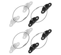 Furniture Anchor Kit Stainless Steel Wall Safety Strap | Hardware Accessories with Screws, Easy Installation Components, Baby and Children Use, Reliable Tipping Support