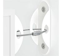 Furniture Anchors Furniture Anchors Straps for Proofing Prevent Falling Anti Tip Earthquake for Safety(White 4pcs)