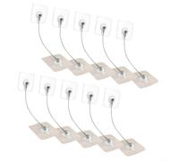 Furniture Anchors Kit for Home Safety Using Non Invasive Bonding Method to Anchor Dressers Cabinets and Media Consoles (30cm)