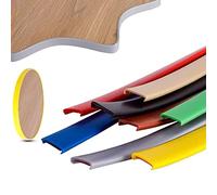 Furniture Banding U-Shaped Edge Guard Strips, TPE Edging Tape, Wooden Board Edging Strips for Cabinet Wardrobe Table Worktop Wood Board (20mm*6m,White)