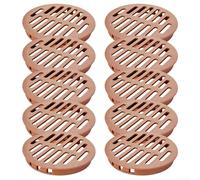 Furniture Cabinet Ventilation Mesh 80mm, Breathable and, Designed to Prevent For Mold and Insect Problems, Suitable for Multiple Cabinet Types (brown)