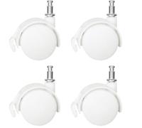 Furniture Casters With Brakes,1.5-inch Office Desk Casters,360° Swivel Casters (set Of 4),suitable For Carts,freestanding Clothes Racks,storage Racks,storage Cabinets(1.5 inch 7 * 15mm)