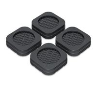 Furniture Castor Cups 4 PCS Anti Vibration Feet Pad Rubber Mat Anti Slip Silent Dampers Stand Universal Washing Machine Refrigerator Furniture Foot Pad