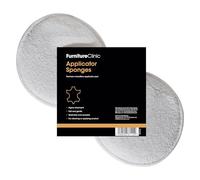 Furniture Clinic Applicator Sponges | 2x Microfibre Cloth Pads for Cleaning & Applying Wax, Balms, Oils & Creams