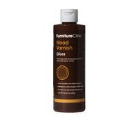 Wood Varnish - 250ml - Fast Drying, Clear Varnish - Low Odour, Water-Based - Protects Interior Wood from Scratches and Stains - Gloss