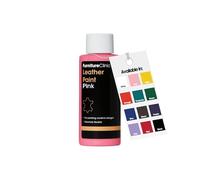Furniture Clinic Leather Paint - for Painting All Leathers: Footwear, Handbags, Clothing, etc. Flexible and Durable (Pink, 50ml)