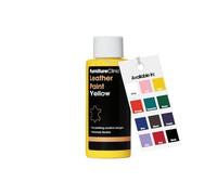 Furniture Clinic Leather Paint - For painting all leathers: footwear, handbags, clothing, etc. Flexible and Durable (Yellow, 50ml)