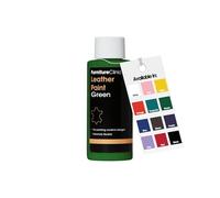 Furniture Clinic Leather Paint - for Painting All Leathers: Footwear, Handbags, Clothing, etc. Flexible and Durable (Green, 50ml)