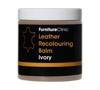 Furniture Clinic Leather Colour Refreshing Balm for Scratches Abrasion Fading for Sofa, Car Seats, Shoes and Clothing - 16 Colours - 250ml - Ivory