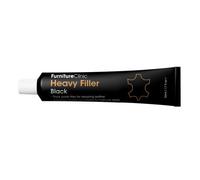 Leather Repair Filler (Black) - For Filling Holes, Scuffs, Scratches, Cracking Etc - Heavy Filler - 50ml (Packaging may vary)