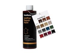 Furniture Clinic Leather Repair Paint & Dye | Self Seal Colourant for Quick and Easy Leather Repair | Suitable for Sofas, Car Seat, Shoes, Handbag, and More - Maroon, 250ml