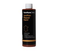 Furniture Clinic Leather Repair Paint & Dye | Self Seal Colourant for Quick and Easy Leather Repair | Suitable for Sofas, Car Seat, Shoes, Handbag, and More - Tan, 250ml